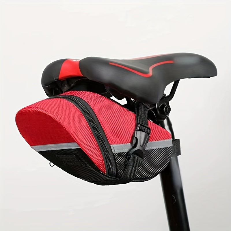 Bike Seat Bag For Safe Riding And Stylish Looks, Reflective Bike Saddle Bag, Cycling Bike Rear Seat Pouch