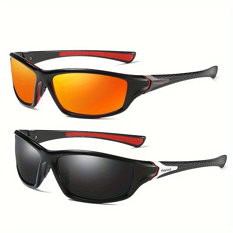 4-pack Outdoor Cycling Comfort Wear Fashionable Polarized Men's Sports Anti-UV Driving Riding Fishing